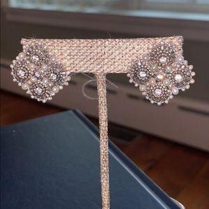 Miguel Ases beaded stud earrings